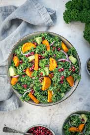 In a large pot, cover the sweet potatoes with cold water. Kale Salad With Sweet Potatoes And Tahini Recipe Elle Republic