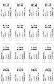 image result for brownie kaper chart template printable