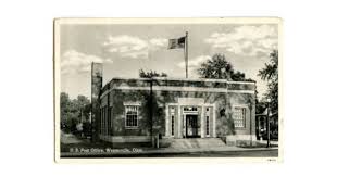 Us Post Office Westerville Ohio Vintage Oh Postcard Etsy Westerville Ohio Westerville Postcard