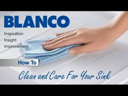 Use some dish soap to gently wipe it properly. Blanco How To Clean And Care For Your Silgranit Sink So Many Great Tips On Our Website Silgranit Sink Blanco Sink Clean Sink