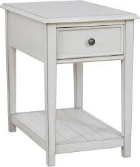 Adorn your home space in an elegant way with this vintage looking end table. Signature Design By Ashley Kanwyn Antique White End Table T937 3 Fitz S Furniture Gallery