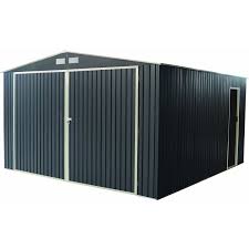 The metal garage packages that we offer are ideal for almost any application that requires enclosed, secure storage. Garage Metall Anthrazit Doppeltor 19 61m Verankerungskit X Metal