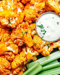 Air Fryer Buffalo Cauliflower Live Eat Learn