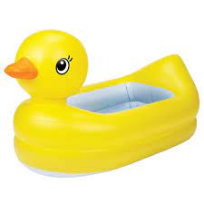 Bath time include a lot of splashing and paddling! Munchkin White Hot Inflatable Duck Tub Color Duck Size One Size Amazon De Baby