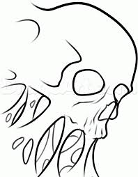 How To Draw A Skull Tattoo Step 6 1 000000159977 5 Gif 710 910 Skulls Drawing Tattoo Stencil Outline Skull Art Drawing