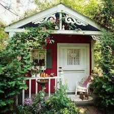 So Cute Lil Red House Gartenhaus Gartenhutte Schuppen Spielhaus
