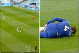 Chelsea suffered two further injury setbacks on sunday as emerson and andreas christensen had to be substituted in the first half against liverpool. Video Shaky Christensen Play Sees Chelsea Concede To City