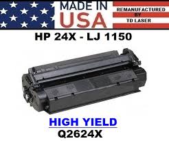 Hp laserjet 1150 toner cartridges all the cartridges on this page are guaranteed to work with your hp laserjet 1150 toner printer. Hp 24x 1150 Toner Hy Usa Made Tdlaser Com