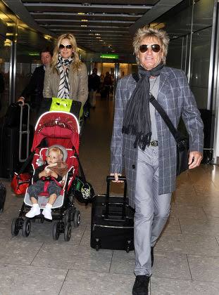 Penny Lancaster Rod Stewart Son Aiden Editorial Stock Photo - Stock Image | Shutterstock Editorial