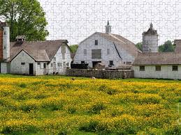 The box is really well made with some good finishing touches. Bucks County Spring Puzzle For Sale By Paint Box Studio