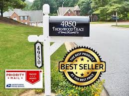 Set Of 2 Custom Mailbox Address Vinyl Decal Stickers Mail Box Etsy In 2020 Custom Mailboxes Mailbox Decor Entertaining Area