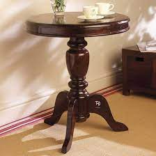 Modern side table round movable end tables for nightstand home bedroom. Buy Vintage Round Side Table Online On Offer Price