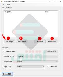 برنامج تحويل الصور الى صيغة Pdf مجانا Image To Pdf Converter اقتني