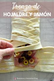 Trenza De Hojaldre Y Jamon Una Version Rapida Del Tradicional Pan De Jamon Venezolano Usando Masa De Hojaldre Pan Con Jamon Pasta De Hojaldre Recetas Hojaldre