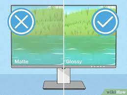 How To Choose Between A Matte Or Glossy Lcd Display: 9 Steps
