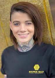 A little bit about Nicolle Chapman! Hey, Nicolle here, co-owner and one of  your instructors at Bounce Back Fitness. I'm a mom of three with a passion  for fitness along with a