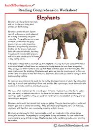 Reading Comprehension Worksheets Comprehension Worksheets Reading Comprehension Worksheets Reading Comprehension