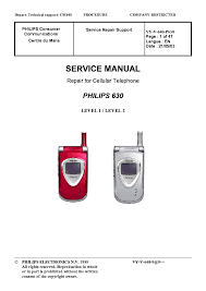 PHILIPS 630 Service Manual download ...