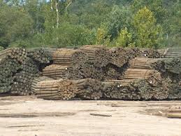 Building a wooden fence using galvanized fence posts. 5 6 X8 Pressure Treated Tapered Fence Posts Mcarthur Lumber Post