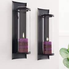 Find candle and wall sconces in every style, from traditional to contemporary, that will match your style. Black Sconce Candle Holders You Ll Love In 2021 Wayfair