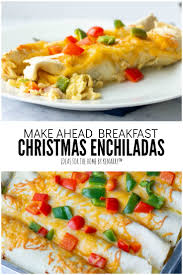 These are great side dish recipes to make during the holidays. Breakfast Enchiladas Festive Make Ahead Christmas Brunch