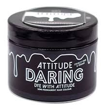 Experimentation is fun, especially with the seasons changing. Attitude Semi Permanent Cruelty Free Vegan Hair Dye Daring Black 135ml