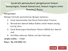 Maybe you would like to learn more about one of these? Dinas Peternakan Menu Awal Jenis Izin 1 Surat