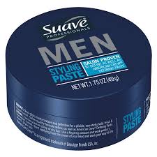 Suave Men Styling Paste Medium Hold 1 75 Oz Walmart Com Hair Gel For Men Suave Hair Products Suave