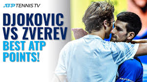 1's 18th grand slam title. Novak Djokovic Vs Alexander Zverev Best Atp Shots Rallies Youtube