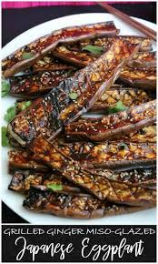 Grilled Miso Eggplant Recipe Recipe Recipes Eggplant Recipes Healthy Recipes