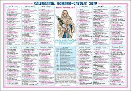 Calendar ortodox noiembrie 2019 informatii crestine zilnice din calendar noiembrie 2019. Calendar Romano Catolic 2019 Calendar 2020 Romanesc Calendar Ortodox Si Catolic Pdf