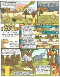 Mass Extinction Comic Extinction Rock Cycle Visual Learning