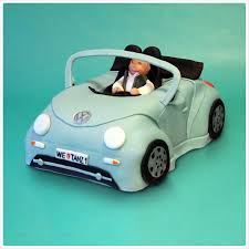 Vw Beetle Cabrio Cake Themed Cakes Toy Car Cake