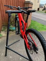 This frugal project goes together quickly and will help you to make adjustments to your bike. Bike Stand For Emtb Emtb Forums