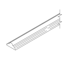 Wotg tongue & groove boards make up this wainscoting capped off with a classical craftsman header buildup. Craftsman Almond Maple Chair Rail Molding