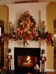 23 Mantel Christmas Fireplaces Decoration Ideas Red Christmas Fireplace Decor Christmas Mantel Decorations Christmas Fireplace