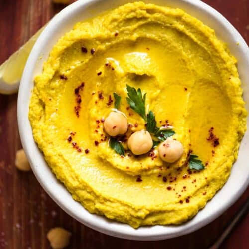 Golden Turmeric Hummus
