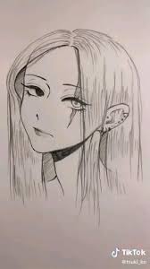 Tiktok Drawing Anime Drawings Tutorials Manga Drawing Tutorials Art Drawings Sketches Simple