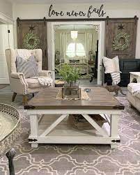 Amazing Farmhouse Coffee Tables You Ll Love Farmhousehub Coffee Table Decor Living Room Table Decor Living Room Modern Farmhouse Coffee Table