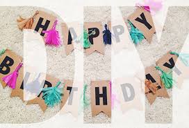 Fortunately, it is very easy to make a birthday banner. Diy Happy Birthday Sign Take A Bite
