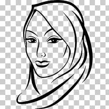 Gambar siluet wanita berhijab png. Wanita Hijab Icon Png