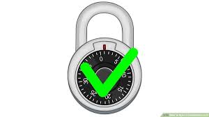 After you have finished drilling the deadbolt, insert the screwdriver and reach for the locking mechanism. 3 Ways To Open A Combination Lock Wikihow