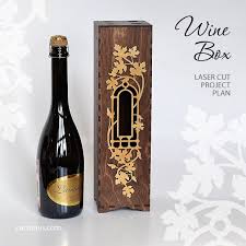 Wooden Wine Box With Window And Decorative Frame Central Location Wine Box Wine Wine Bottle Carrier