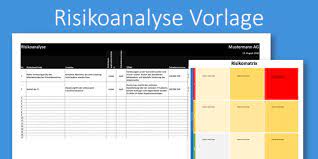 Zuerst ist es notwendig die anforderungen, die an den mitarbeiter gestellt werden, festzulegen. Risikoanalyse Vorlage Mit Risikomatrix Gratis Excel Vorlage Vorla Ch