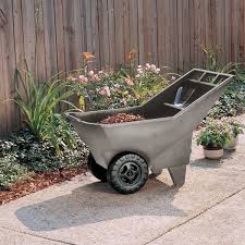 Groundwork steel garden cart, 1,000 lb. Rubbermaid Fg370712907 Roughneck Beige Lawn Cart 3 25 Cubic Foot