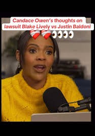 Candace Owens Discusses Blake Lively vs Justin Baldoni