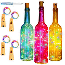 Led Bottle Lights With Cork Kefu Fairy Buy Online In Bahamas At Desertcart