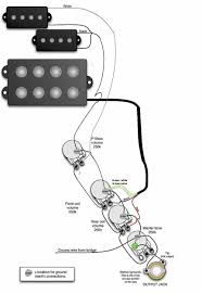 2 humbuckers 3 way lever switch 1 volume 2 mini switches for individual coil tap on each humbucker. Music Instrument Precision Bass Wiring Kit