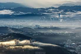 大屯山 台灣 台北101