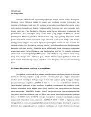 Berdasarkan pengetahuan anda, jelaskan usaha kerajaan bagi menangani masalah tersebut. Kesepaduan Sosial Docx Tugasan 1 1 0 Pengenalan Malaysia Adalah Sebuah Negara Dengan Pelbagai Bangsa Bahasa Budaya Dan Agama Walaupun Rakyat Malaysia Course Hero